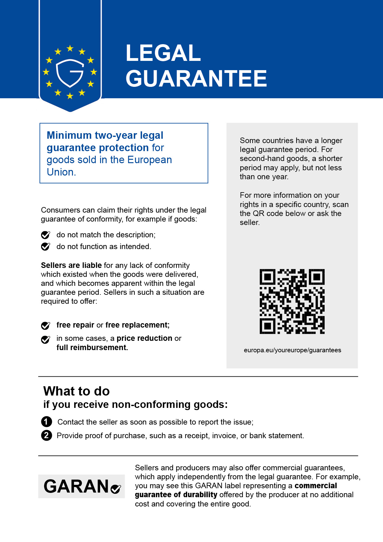 Garantielabel