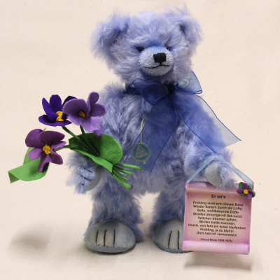 Eduard Mrike Lyrik Bear  Spring 35 cm Teddy Bear by Hermann-Coburg