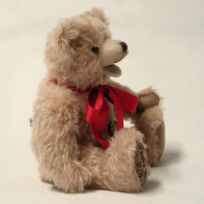 HERMANN historical Line  Replica 1960 Bear with open mouth 35 cm Mohair Teddybr von Hermann-Coburg