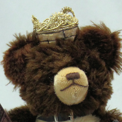 Commemorative Bear for the 35th anniversary of the fall of the Berlin Wall 24 cm Teddy Bear by Hermann-Coburg