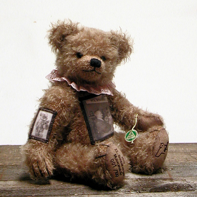 22. Sonneberger Museumsbr 2015 39 cm Teddybr von Hermann-Coburg