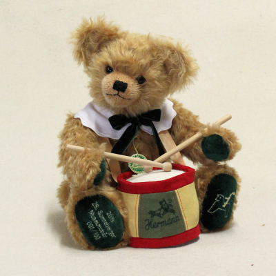 26. Sonneberger Museumsbr 2019 38 cm Teddybr von Hermann-Coburg