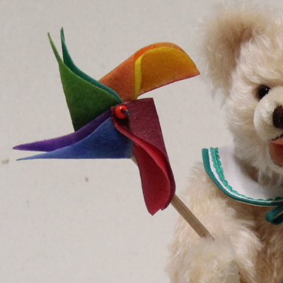 26th Festivalbr 2017 36 cm Teddy Bear by Hermann-Coburg
