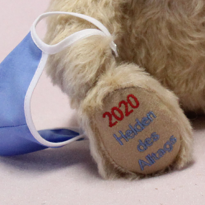 2020 – Everydays heroes – We say thank you 33 cm Teddy Bear by Hermann-Coburg