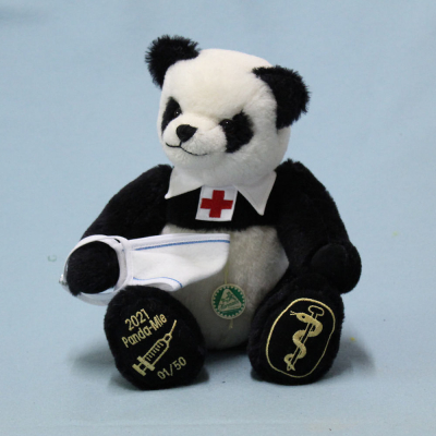 2021  -  Panda - Mie 32 cm Teddybr von Hermann-Coburg