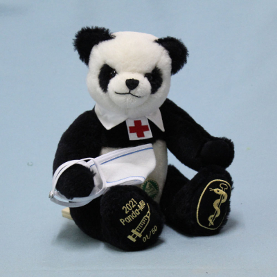 2021 - Panda - Mie 32 cm Teddybr von Hermann-Coburg