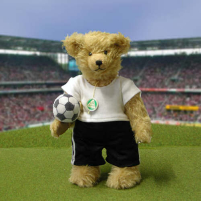 Fußball Bär – 5. in der Reihe Sommerspiele 31 cm Teddy Bear