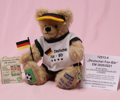 Deutscher Fan-B�r EM 2020/2021 #001 von Hermann-Coburg