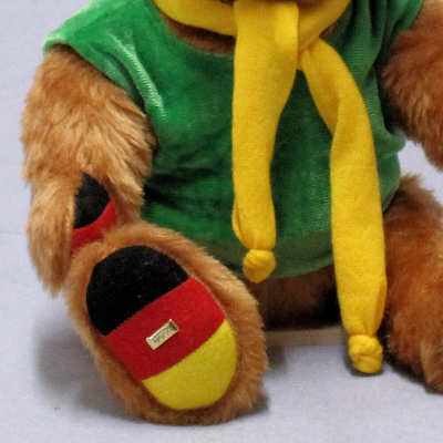 Groer weicher Fan-Klassiker 2024 42 cm Teddybr von Hermann-Coburg