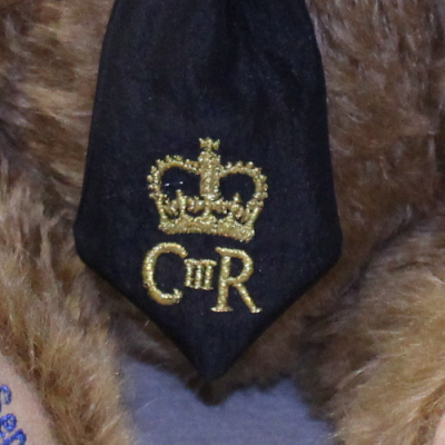 King Charles III. Proclamation Bear 35 cm Teddy Bear by Hermann-Coburg