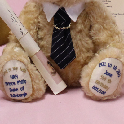Prince Philip Commemorative Bear #001 von Hermann-Coburg
