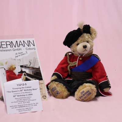 The Queen's 80th Birthday Bear 