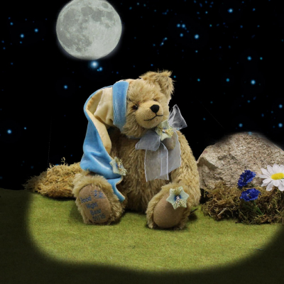 Good Night Muiscal Bear 34 cm Teddy Bear by Hermann-Coburg