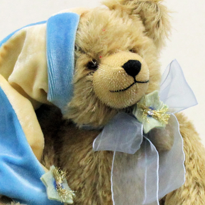 Good Night Muiscal Bear 34 cm Teddy Bear by Hermann-Coburg