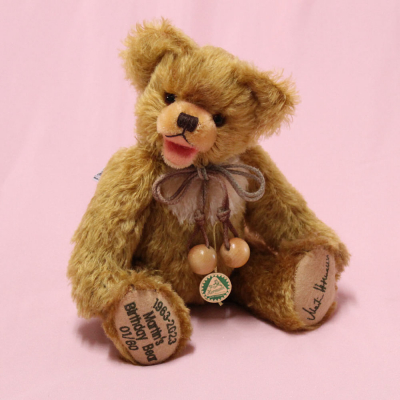 Martins Birthday Bear 1963 - 2023 33 cm Teddy Bear by Hermann-Coburg