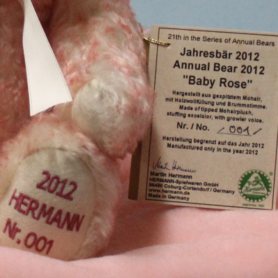Baby Rose der HERMANN Jahresb�r 2012 #001 von Hermann-Coburg