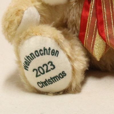 HERMANN Weihnachtsbr 2023 37 cm Teddybr von Hermann-Coburg