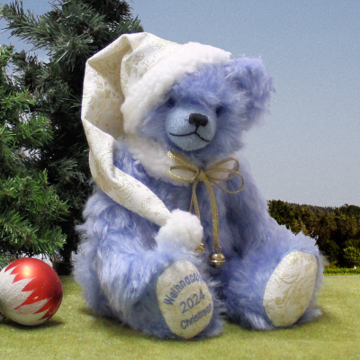 HERMANN Weihnachtsbr 2024 36 cm Teddybr von Hermann-Coburg