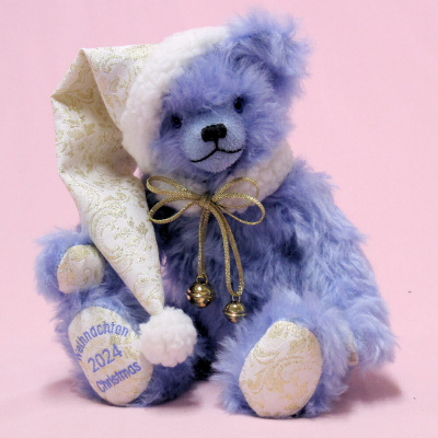HERMANN Weihnachtsbr 2024 36 cm Teddybr von Hermann-Coburg