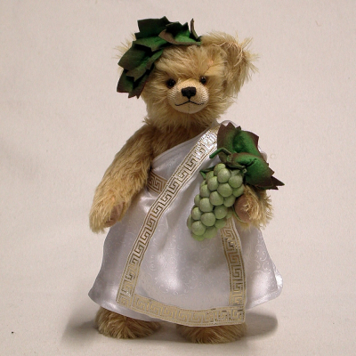 God of Wine – Bacchus 34 cm Teddy Bear by Hermann-Coburg
