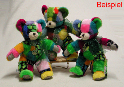 Wir sind bunt - Teddy 35 cm Teddybr von Hermann-Coburg