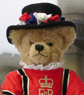 Beefeater - The Royal Yeoman Warder Teddybär von Hermann-Coburg