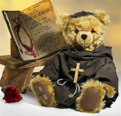 Martin Luther Teddy Bear by Hermann-Coburg