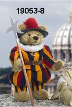 Schweizergarde Br Teddy Bear by Hermann-Coburg