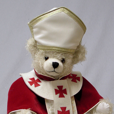 Pope Johannes Paul II Teddy Bear by Hermann-Coburg