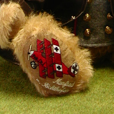 The Red Baron Teddy Bear by Hermann-Coburg