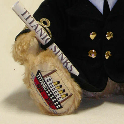Titanic Memorial Teddy Bear by Hermann-Coburg