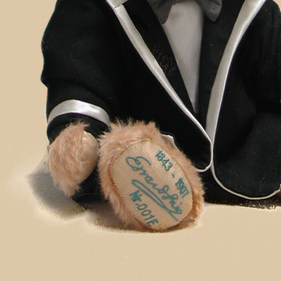 Edvard Grieg 40 cm Teddy Bear by Hermann-Coburg