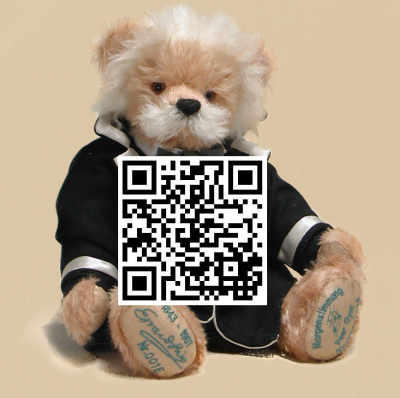 Edvard Grieg 40 cm Teddy Bear by Hermann-Coburg