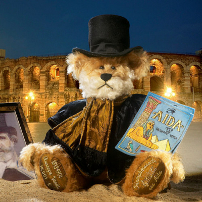 Giuseppe Verdi Teddy Bear by Hermann-Coburg