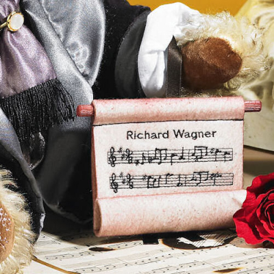 Richard Wagner Teddy Bear by Hermann-Coburg