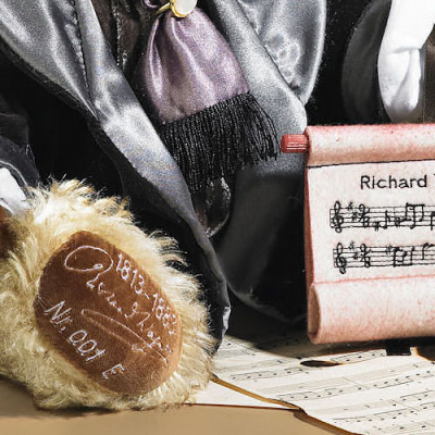 Richard Wagner Teddy Bear by Hermann-Coburg