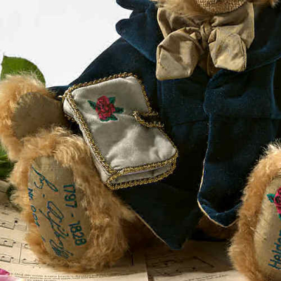 Franz Schubert Teddy Bear by Hermann-Coburg