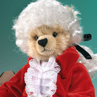 Amadeus Mozart Teddy Bear by Hermann-Coburg