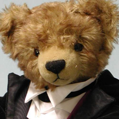 Der Walzerknig Johann Strau Teddy Bear by Hermann-Coburg