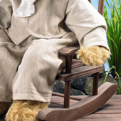 Mark Twain Teddybr von Hermann-Coburg