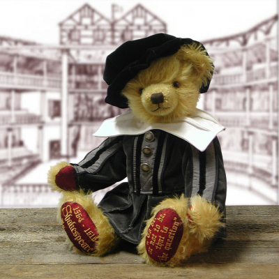 William Shakespeare Teddy Bear by Hermann-Coburg