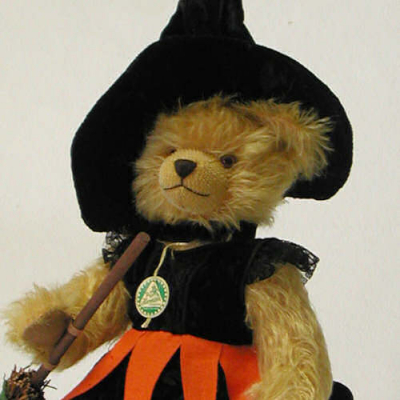 Little WitchTeddy Bear by HERMANN-Coburg