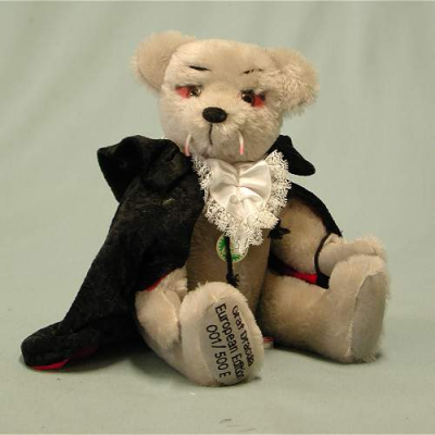 Graf Dracula Teddy Bear by HERMANN-Coburg