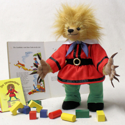 Der Struwwelpeter 175 Jahre Jubilumsedition 37 cm Teddybr von Hermann-Coburg