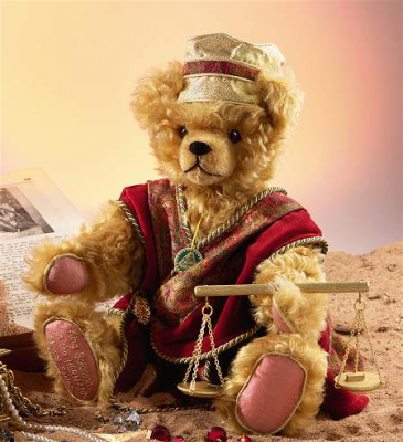 King Solomon Teddy Bear by Hermann-Coburg