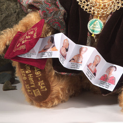 King Henry VIII Teddy Bear by Hermann-Coburg