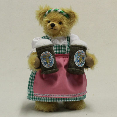 Oktoberfest Wiesn-Wirtin 35 cm Teddybr von Hermann-Coburg