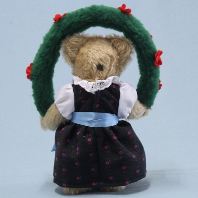 Bavarian Oktoberfest Folklore Girl Anni 26 cm Teddy Bear by Hermann-Coburg