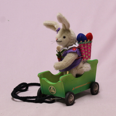 Easter Mobile with Rabbit Girl 20 cm Teddy Bear by Hermann-Coburg