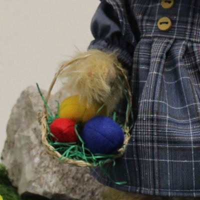 Lmmelinchen Ein Hasen-Mdchen mit Poesie 32 cm Teddy Bear by Hermann-Coburg
